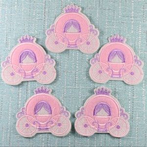 🤩4/$15 or 6/$20 Princess Carriage Iron-on patch